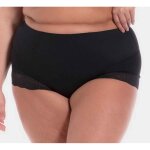 Culotte gainante avec dentelle noir