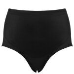 Culotte gainante noire en nylon