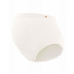 Culotte de grossesse blanc - cache coeur en coton