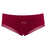 Culotte de grossesse taille basse - rouge en viscose