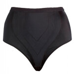 Culotte haute gainante invisible noir - perfect lift