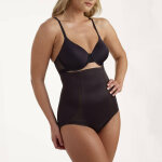 Culotte haute gainante - noire en nylon