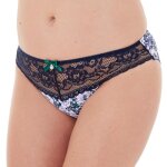 Culotte indigo / vert pas de deux pomm'poire - bleu