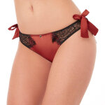 Culotte noir / cuivre impertinente camille cerf & pomm'poire - noir en dentelle Culotte noir / cuivre impertinente camille cerf & pomm'poire - noir en dentelle