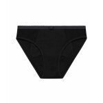 Culotte de rgles flux abondant noir - protect dim en coton