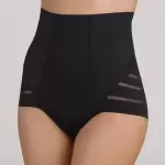 Culotte taille haute gainant - noire