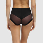Culotte taille haute invisible noire - generous dim