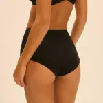 Culotte taille haute, light contrle noir