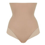 Culotte taille haute sculptante beige