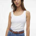 Débardeur en coton lulu blanc alia Débardeur en coton lulu blanc alia