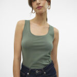 D�bardeur en coton lulu vert maia