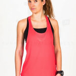 Débardeur femme w run cool tank corail Débardeur femme w run cool tank corail