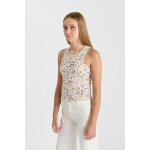 Debardeur fille talesgi blanc en coton mae