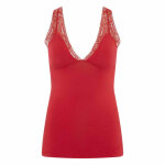 Dbardeur pyjama rouge fmilet en coton modal