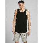 Dbardeur stretch fit col rond sans manches noir en coton