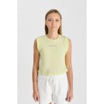 Debardeur todegi jaune en coton rhea