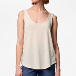 Débardeur en viscose lurex billo blanc lina Débardeur en viscose lurex billo blanc lina