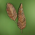 D�coration murale feuille de palmier 100cm