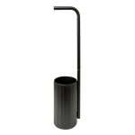 Drouleur onyx avec rserve papier toilette ardoise