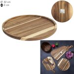 Dessous assiette acacia 32cm m12 Dessous assiette acacia 32cm m12