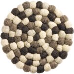 Dessous de plat brian recycl naturel brun
