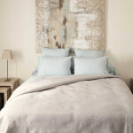 Dessus de lit micro - motif jacquard perigord perle