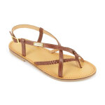 Entre - doigt femme chou tan - les tropziennes marron en cuir
