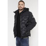 Doudoune  capuche noir axel