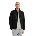 Doudoune matelasse zippe - noire