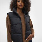 Doudoune sans manches en polyester noir klea ione Doudoune sans manches en polyester noir klea ione