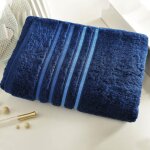 Drap de bain 560 g / m� extra soft - bleu marine