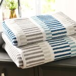 Drap de bain barra - bleu