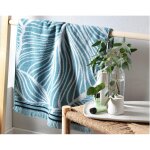 Drap de bain coton 450g / m eucalyptus - bleu