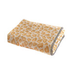 Drap de bain en coton fauve - beige