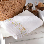 Drap de bain ep. herbal blanc craie