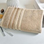 Drap de bain extra soft marron glac�