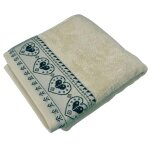 Drap de bain recit d'hiver 70x140 blanc Drap de bain recit d'hiver 70x140 blanc