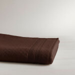 Drap de bain tertio ; coton 600 gm� - 70x140 - chocolat