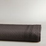 Drap de bain coton 600 gm 70x140 tertio ; - chocolat