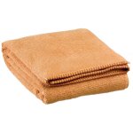 Drap de douche bora moutarde 70 x 130