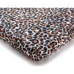 Drap - housse 90x190 felide multicolore en coton