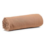 Drap housse calita cannelle bonnet 30 cm Drap housse calita cannelle bonnet 30 cm