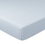 Drap housse coton arthur - bleu