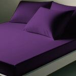 Drap - housse coton tertio ; - violet