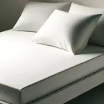 Drap - housse polycoton tertio ; - blanc Drap - housse polycoton tertio ; - blanc