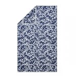 Drap de plage en jacquard de coton, brehat bleu marine - essix Drap de plage en jacquard de coton, brehat bleu marine - essix