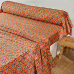 Drap plat coton dynamique - multicolore