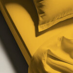 Drap plat coton tertio ; - curry Drap plat coton tertio ; - curry