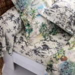 Drap plat dolce vita paysage d'italie