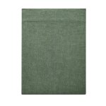 Drap plat en flanelle de coton frisson lichen